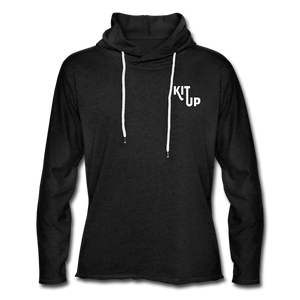 Kitup World Terry Hoodie - charcoal gray