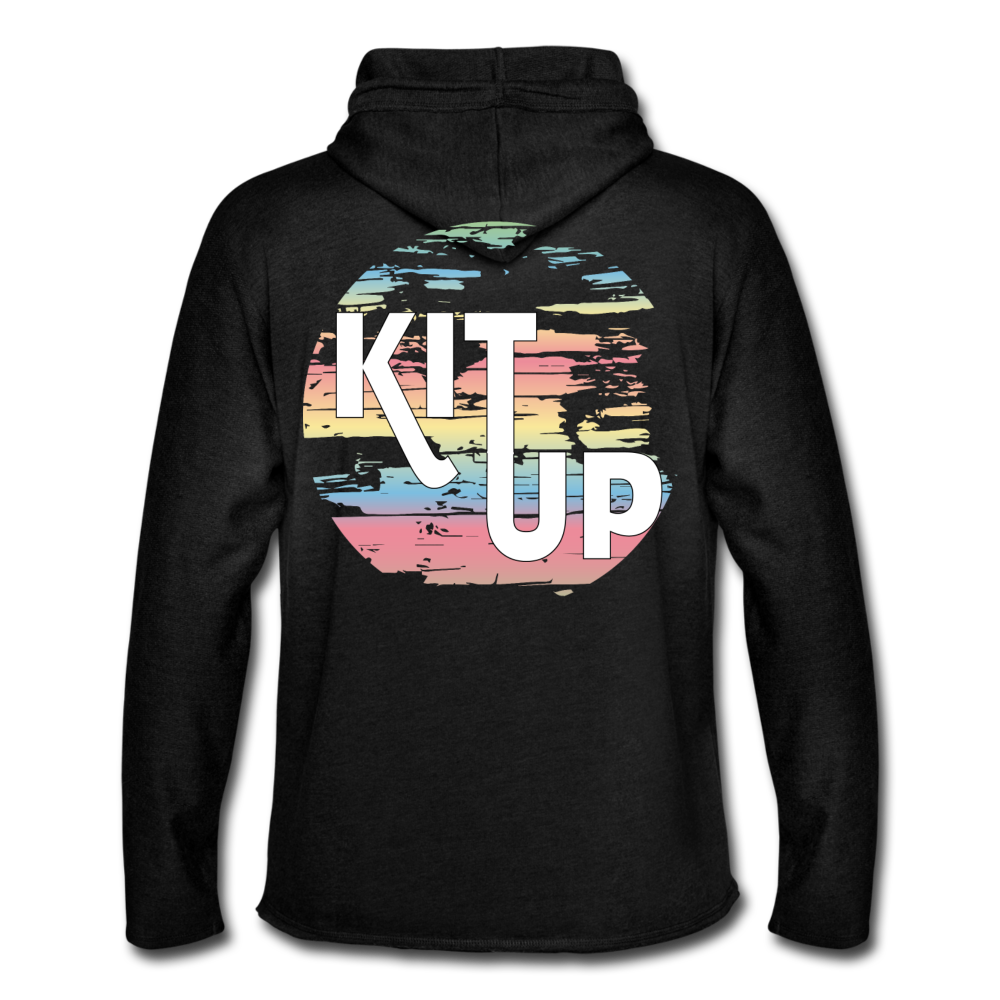 Kitup World Terry Hoodie - charcoal gray
