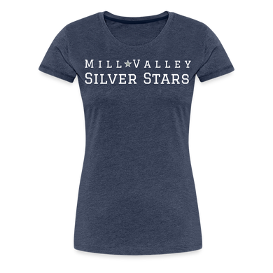 Mill Valley Silver Stars - heather blue