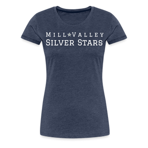Mill Valley Silver Stars - heather blue