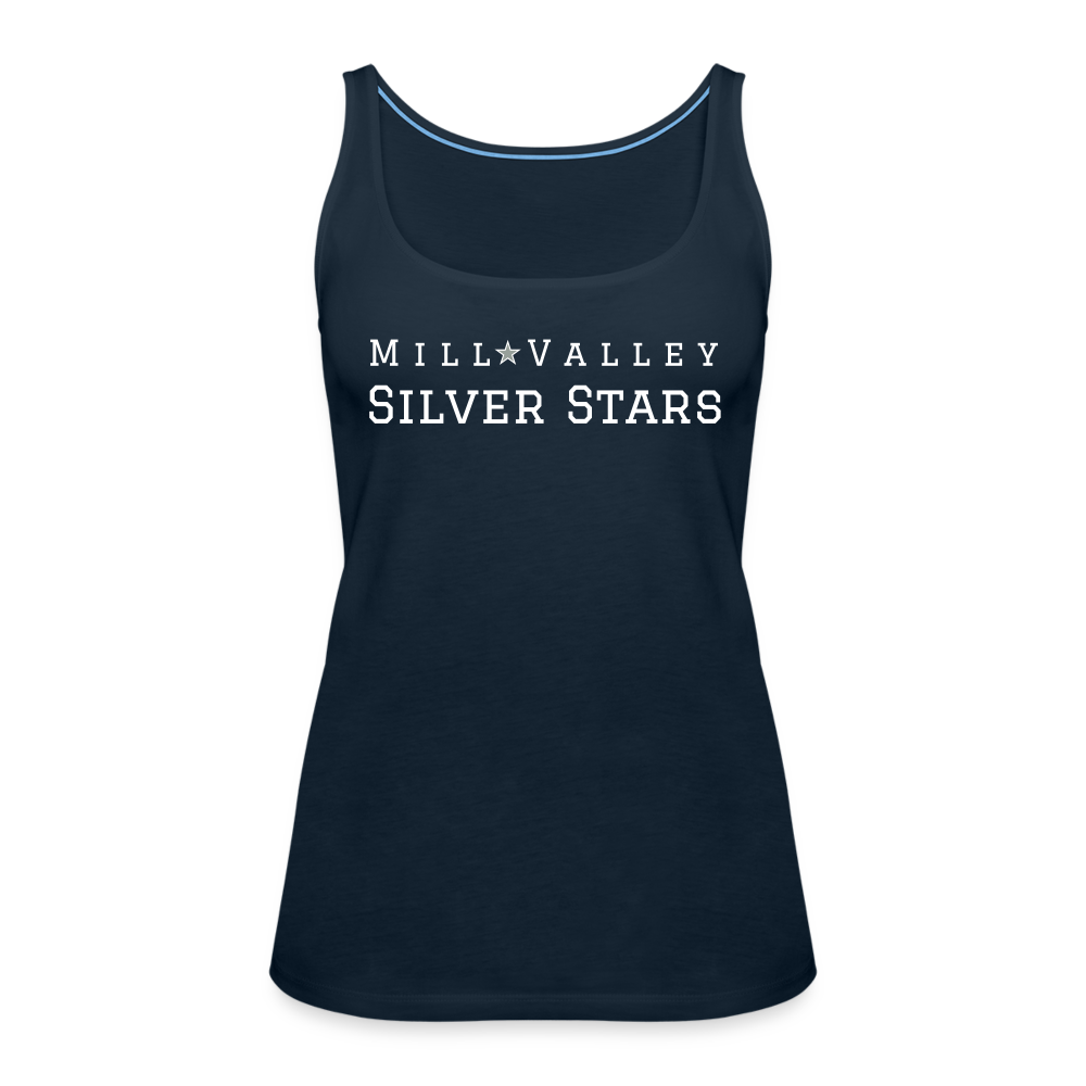 Mill Valley Silver Stars Tank - deep navy