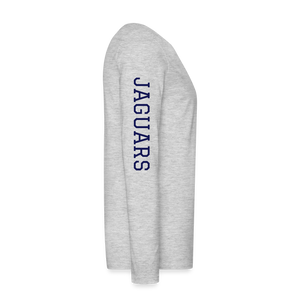 Men's Silver Stars LS with Star White shirt - heather gray