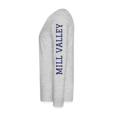 Load image into Gallery viewer, Men&#39;s Silver Stars LS with Star White shirt - heather gray
