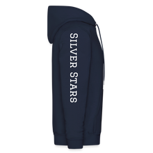 Load image into Gallery viewer, MV Silver Stars Mens Hoodie - navy
