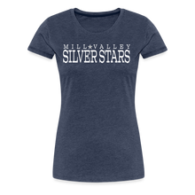 Load image into Gallery viewer, Women&#39;s Mill Valley Silver Stars #3 - heather blue
