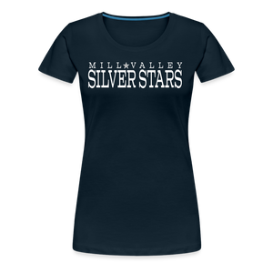 Women's Mill Valley Silver Stars #3 - deep navy
