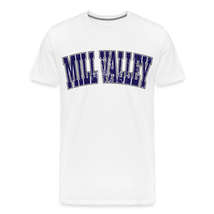 Mill Valley Basic 7 distressed - white