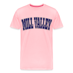 Mill Valley Basic 7 distressed - pink