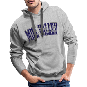 Mill Valley Distressed Sweatshirt (Jaguars sleeve) - heather grey