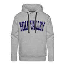 Load image into Gallery viewer, Mill Valley Distressed Sweatshirt (Jaguars sleeve) - heather grey
