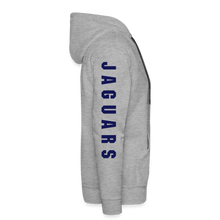 Load image into Gallery viewer, Mill Valley Distressed Sweatshirt (Jaguars sleeve) - heather grey
