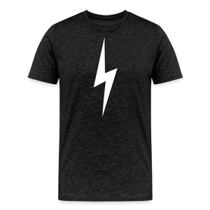 Lightning Tee v3 - charcoal grey