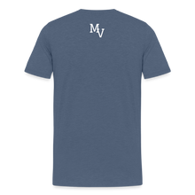 Load image into Gallery viewer, Mill Valley Silver Stars SS 4.0 w/ MV on back - heather blue
