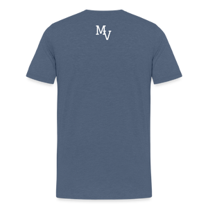 Mill Valley Silver Stars SS 4.0 w/ MV on back - heather blue