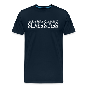 Mill Valley Silver Stars SS 4.0 w/ MV on back - deep navy
