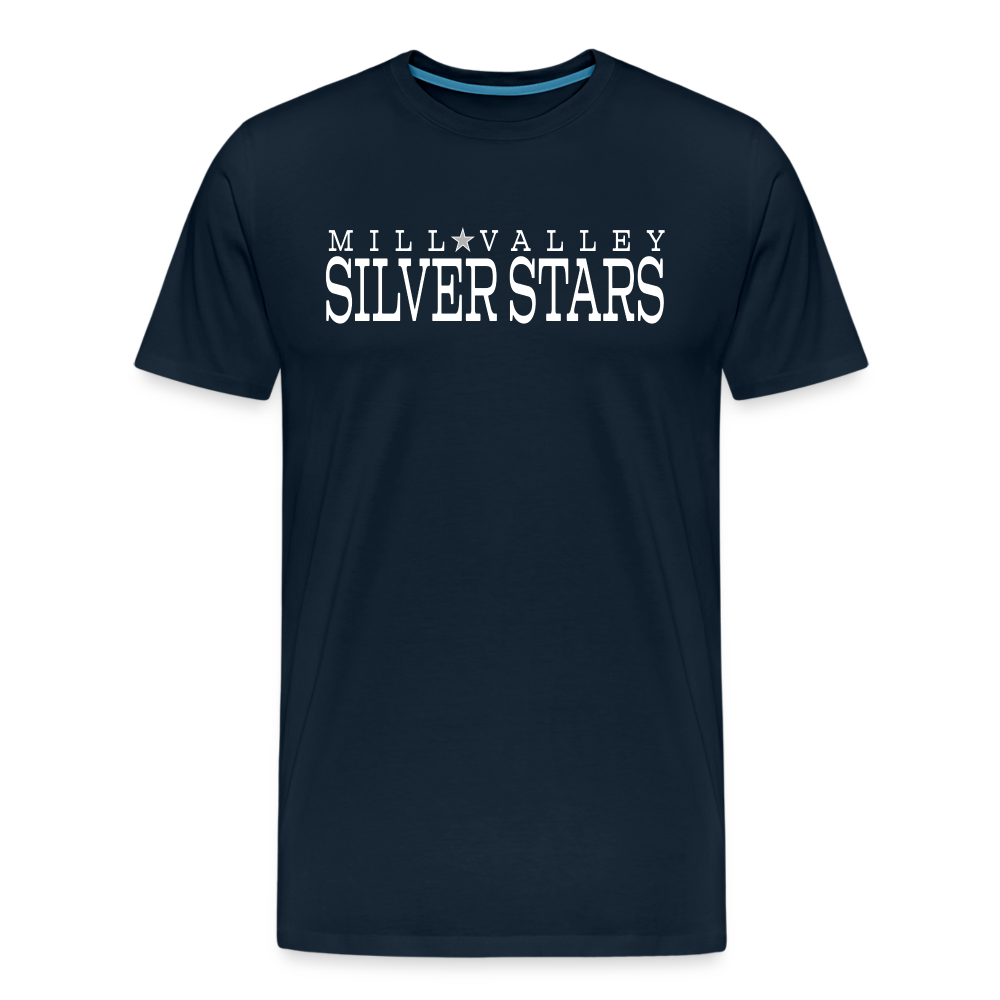 Mill Valley Silver Stars SS 4.0 w/ MV on back - deep navy