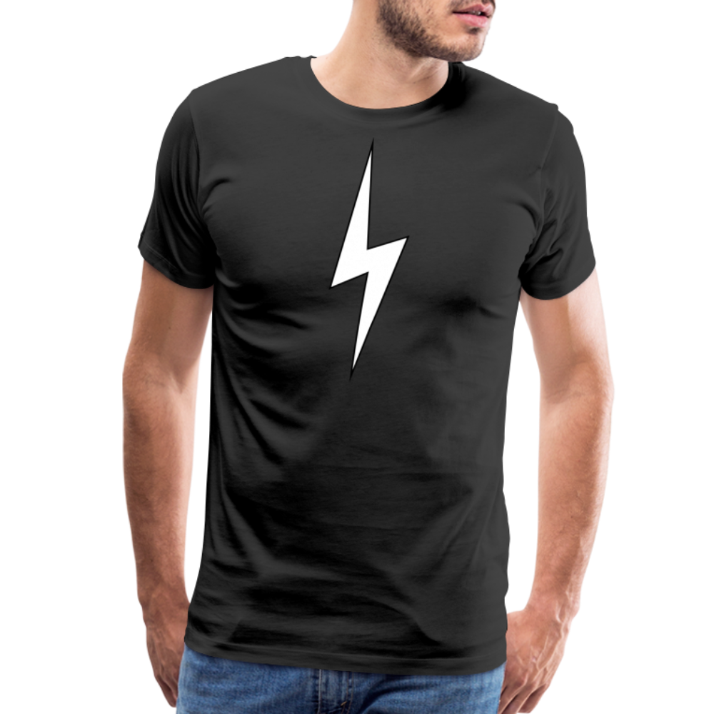 Lightning Tee, mens - black