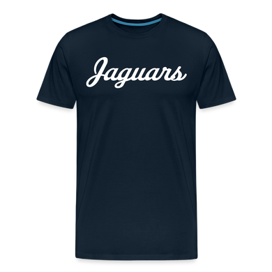 MV Jaguars simple front with MV on back - deep navy