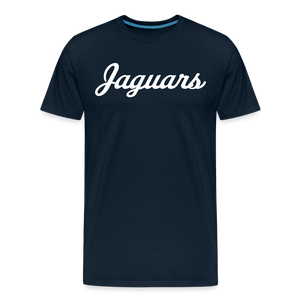 MV Jaguars simple front with MV on back - deep navy