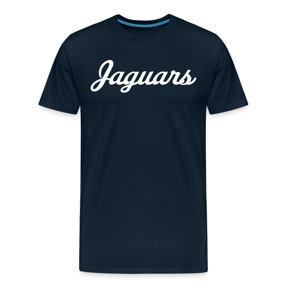 MV Jaguars simple front with MV on back - deep navy