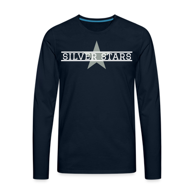 Men's Silver Star LS with star 2.0 - deep navy