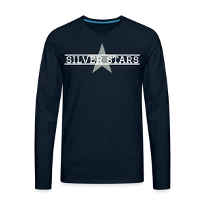 Men's Silver Star LS with star 2.0 - deep navy