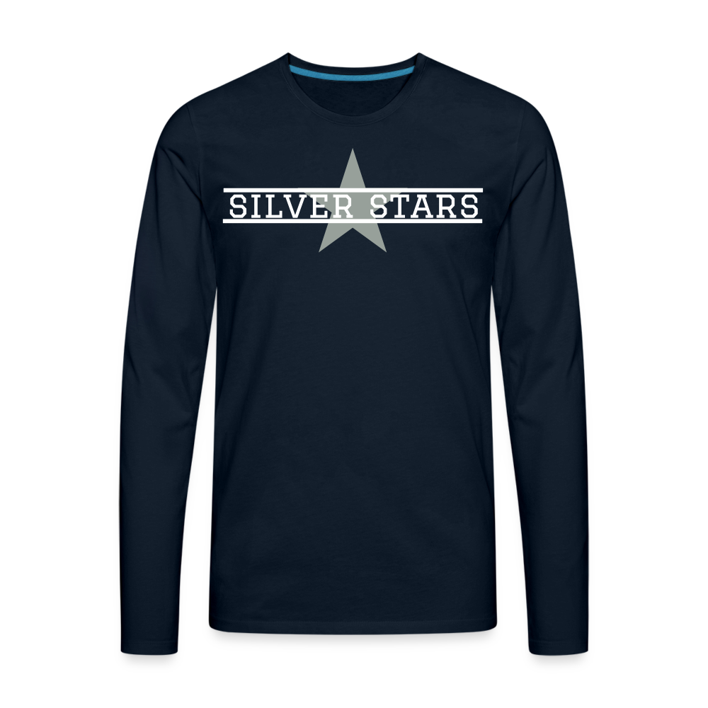Men's Silver Star LS with star 2.0 - deep navy