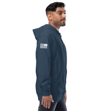 Load image into Gallery viewer, Unisex fleece zip up hoodie
