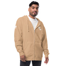 Load image into Gallery viewer, Unisex fleece zip up hoodie
